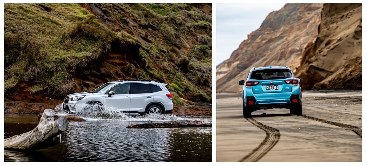 Subarus are used for adventuring but can get dirty easily