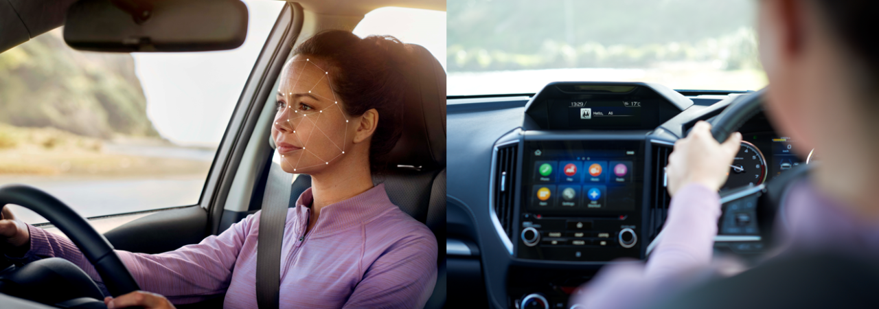 Subaru Driver Monitoring System recognises drivers and detects distractions.