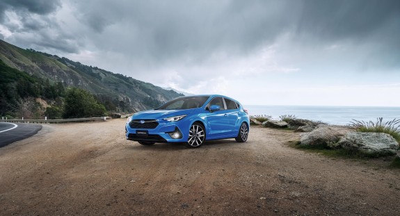 2024 Subaru Impreza on New Zealand road