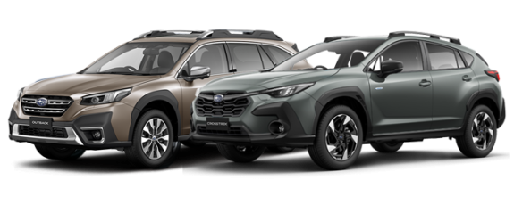 Crosstrek & Forester side by side