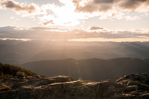 Mountain and Sky Landscape