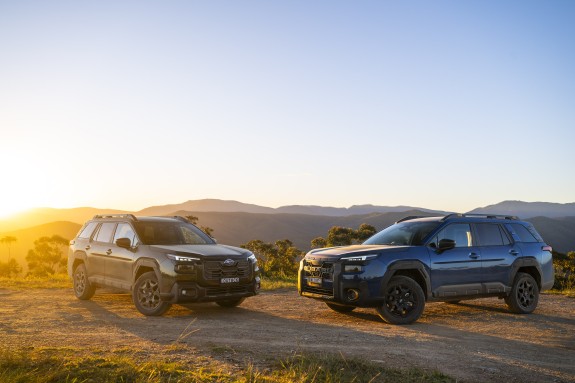 2026 Outback AWD & Wilderness Sunset Parked