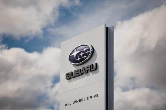 Subaru Pylon Sign