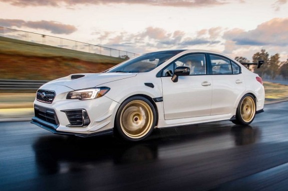 Subaru WRX STI S209 revealed at  at 2019 North American International Auto Show.