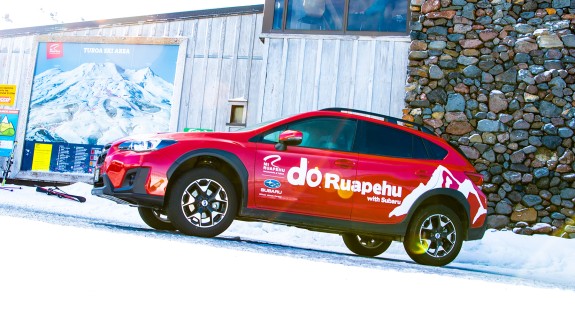 The RAL team drive a fleet of All-Wheel Drive Subarus, which get them safely up and down the mountain.