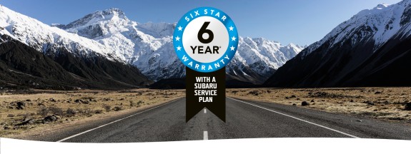 Subaru's Six Star Six Year Warranty with a Subaru Service Plan* Subaru's Six Star Six Year Warranty with a Subaru Service Plan*