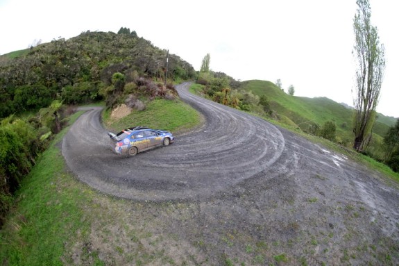 Subaru brand ambassador Ben Hunt in his Subaru WRX STI has helped Subaru to its third Manufacturer's Championship win in four years. PHOTO: GEOFF RIDDER. 