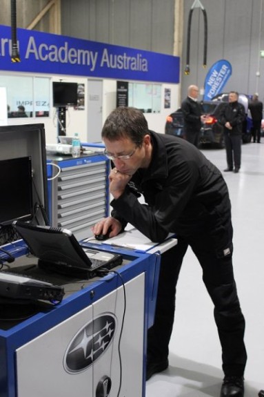 Steve Comber at Oceania Technical Competition 2015