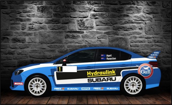 Ben Hunt wrx sti livery design concept