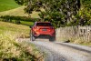 Crosstrek has raised sections at each rear corner surrounding the reflectors.