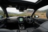 The Forester AWD Touring features leather accented and ultrasuede seat trim, leather gear shift and leather steering wheel with brown stitching.